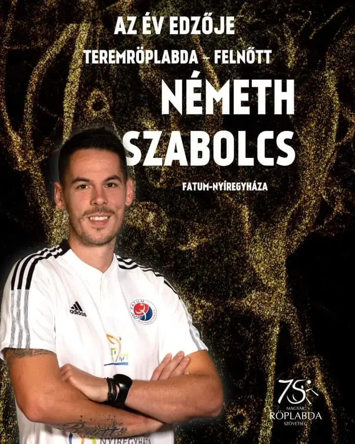 NÉMETH SZABOLCS AZ ÉV EDZŐJE!
