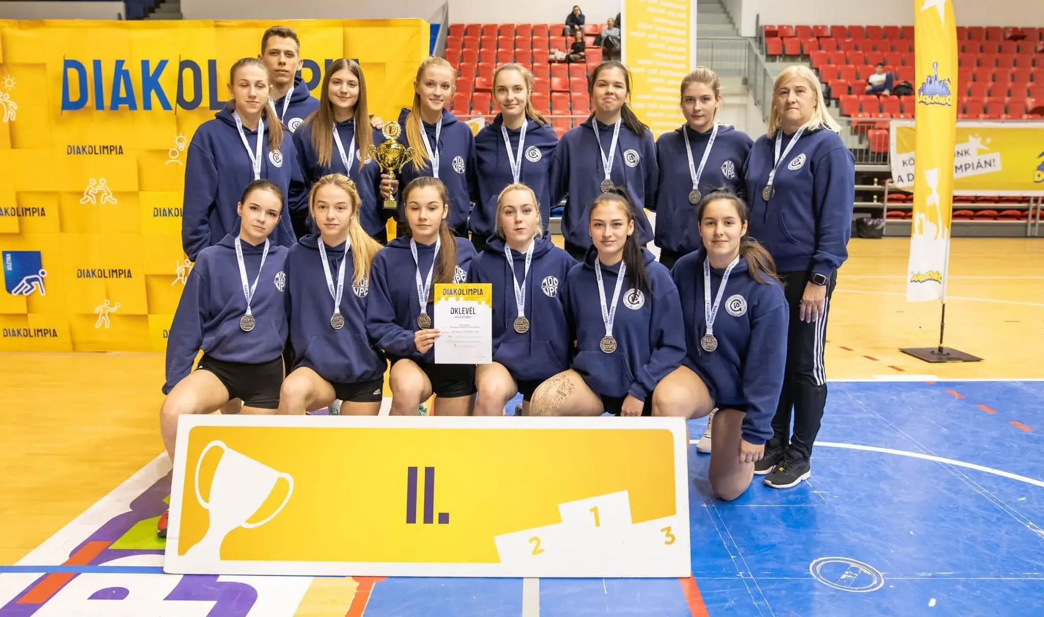 EZÜST A DIÁKOLIMPIÁN