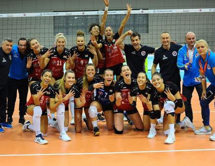 Továbbjutás a CEV Kupában