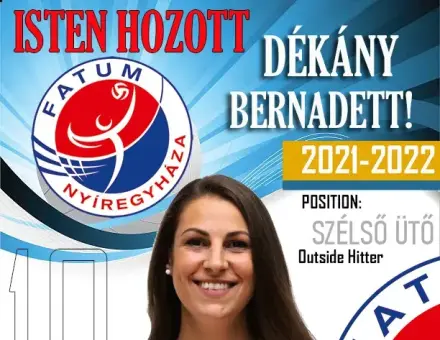 DÉKÁNY BERNADETT a FATUMBAN!