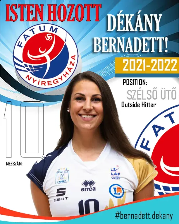 DÉKÁNY BERNADETT a FATUMBAN!
