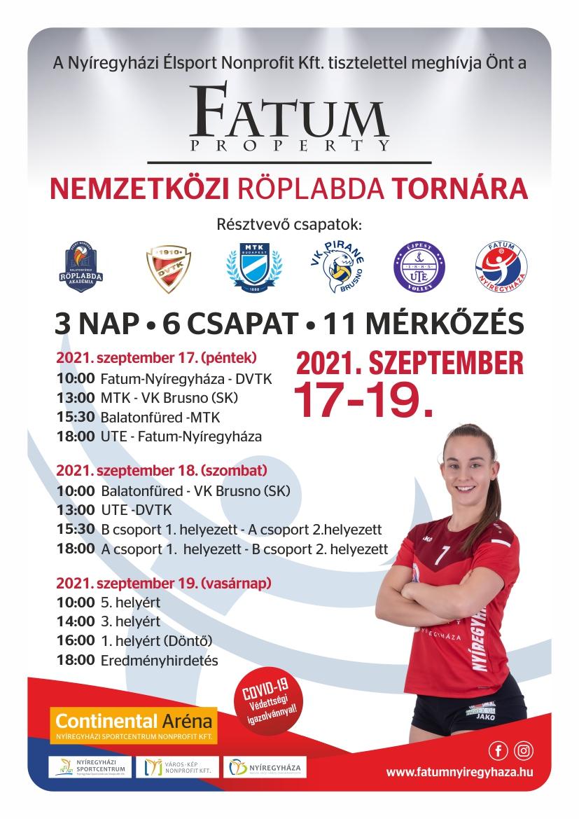 Nemzetközi lett a Fatum kupa